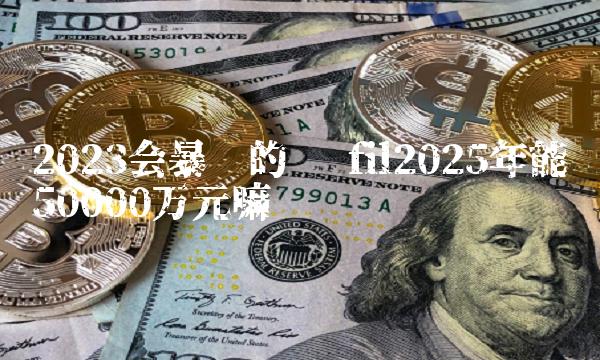 2023会暴涨的币 fil2025年能涨50000万元嘛