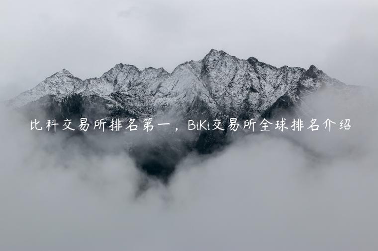 比科交易所排名第一，BiKi交易所全球排名介绍