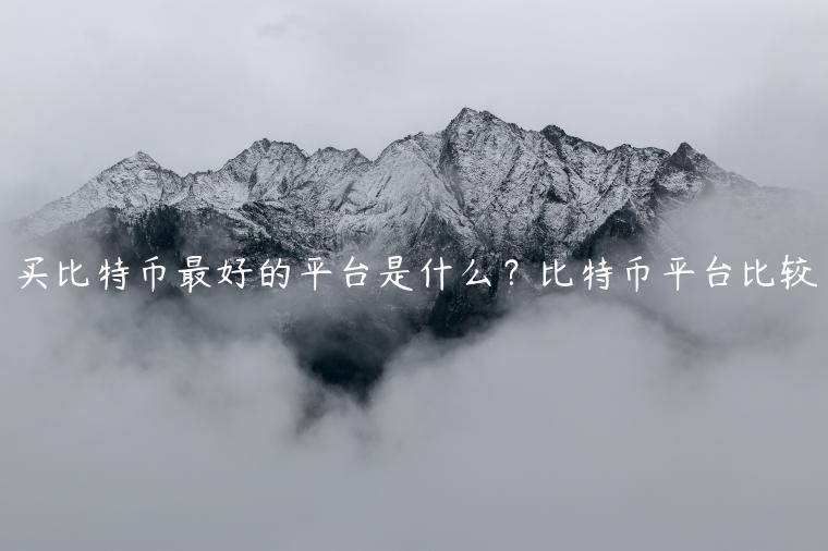 买比特币最好的平台是什么？比特币平台比较