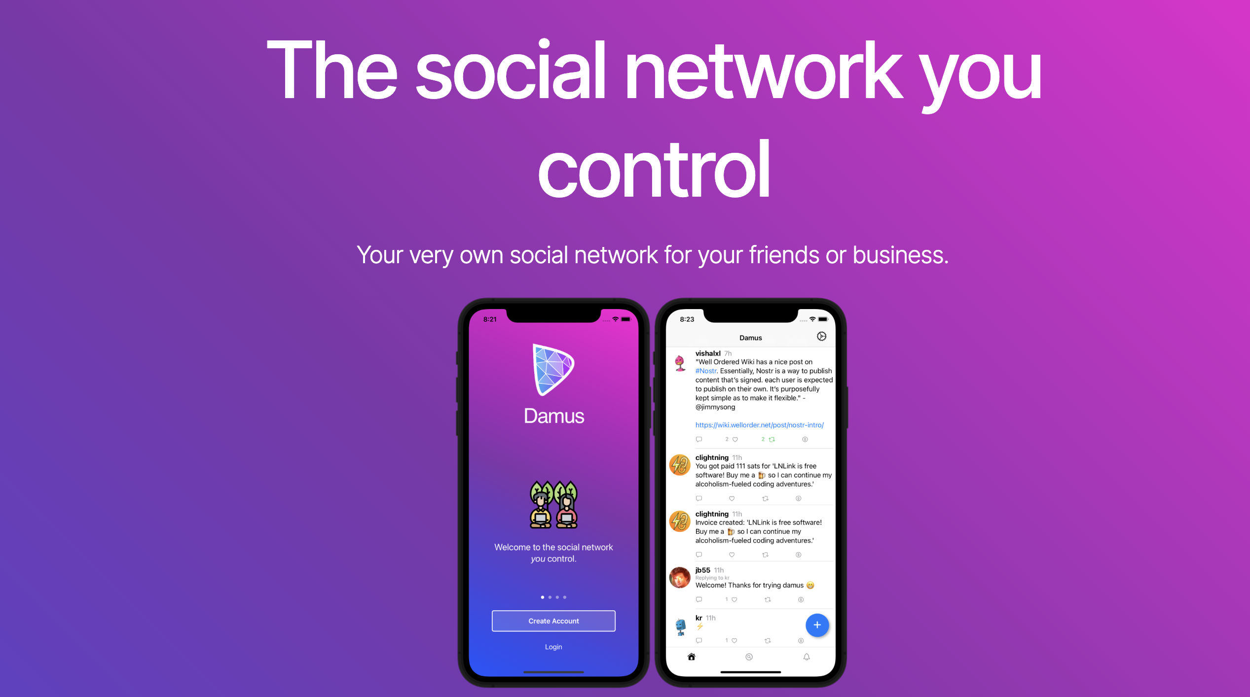 Nostr 生态应用 Damus 上线苹果商店，能否取代推特？