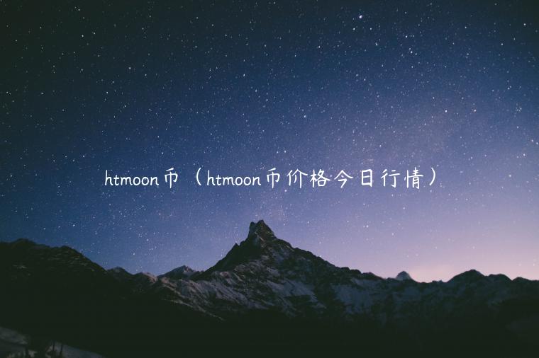 htmoon币（htmoon币价格今日行情）