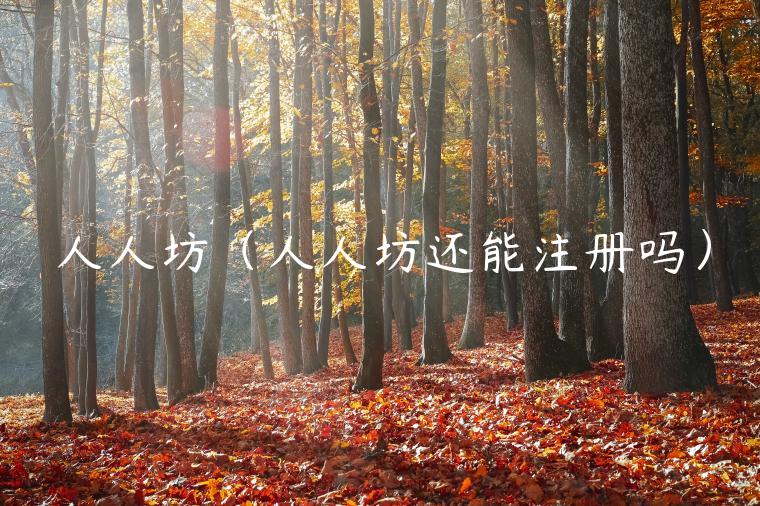 人人坊（人人坊还能注册吗）