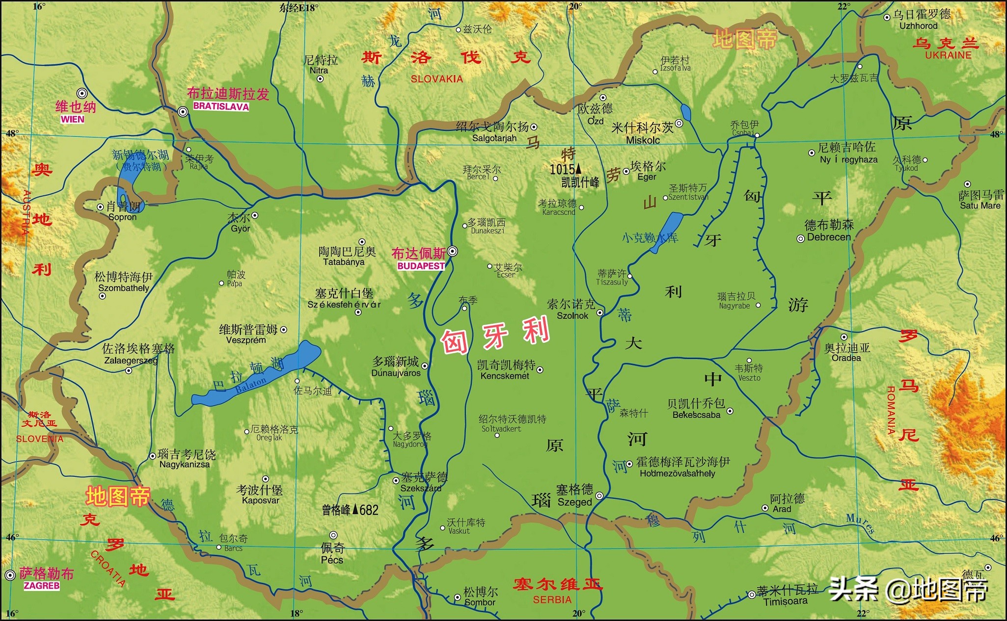 匈牙利国土面积和人口（匈牙利国土面积人口数量）