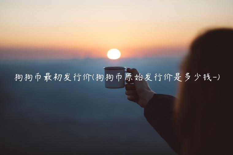 狗狗币最初发行价(狗狗币原始发行价是多少钱-)
