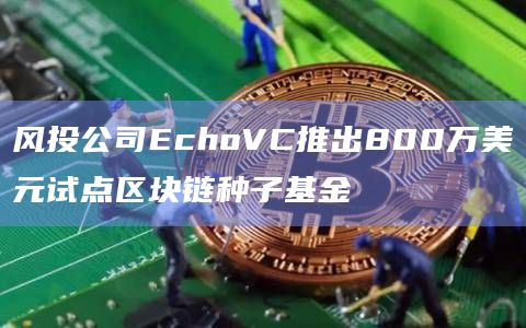 风投公司EchoVC推出800万美元试点区块链种子基金