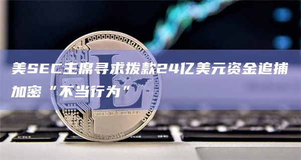 美SEC主席寻求拨款24亿美元资金追捕加密“不当行为”