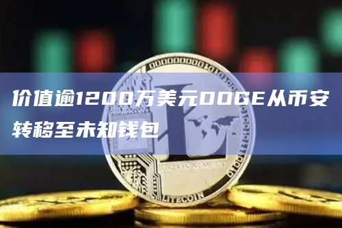 价值逾1200万美元DOGE从币安转移至未知钱包