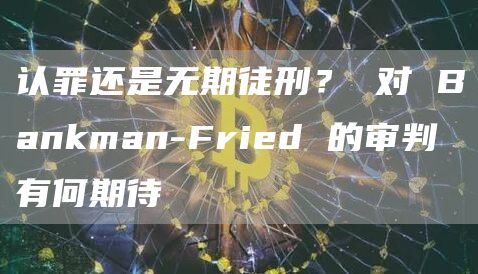 认罪还是无期徒刑？ 对 Bankman-Fried 的审判有何期待