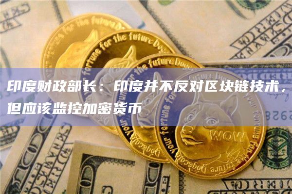 印度财政部长：印度并不反对区块链技术，但应该监控加密货币