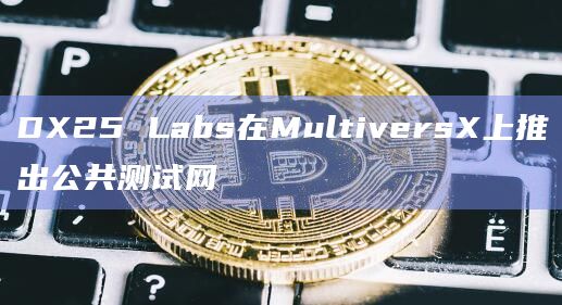 DX25 Labs在MultiversX上推出公共测试网