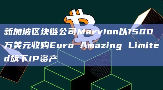 新加坡区块链公司Marvion以1500万美元收购Euro Amazing Limited旗下IP资产