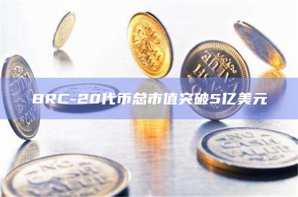 BRC-20代币总市值突破5亿美元