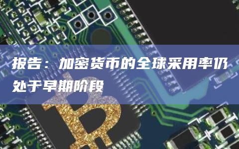 报告：加密货币的全球采用率仍处于早期阶段