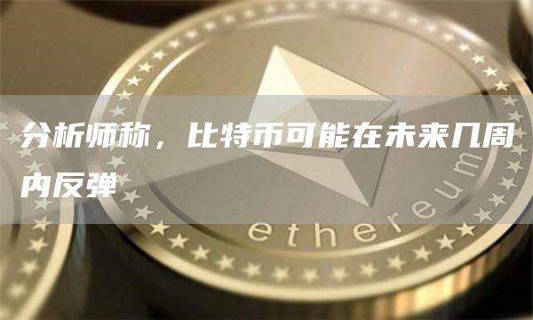 分析师表示比特币可能在未来几周内反弹