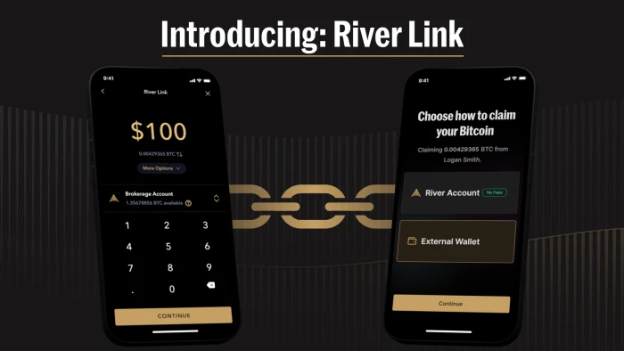 RIVER LINK推出，允许用户通过文本发送比特币