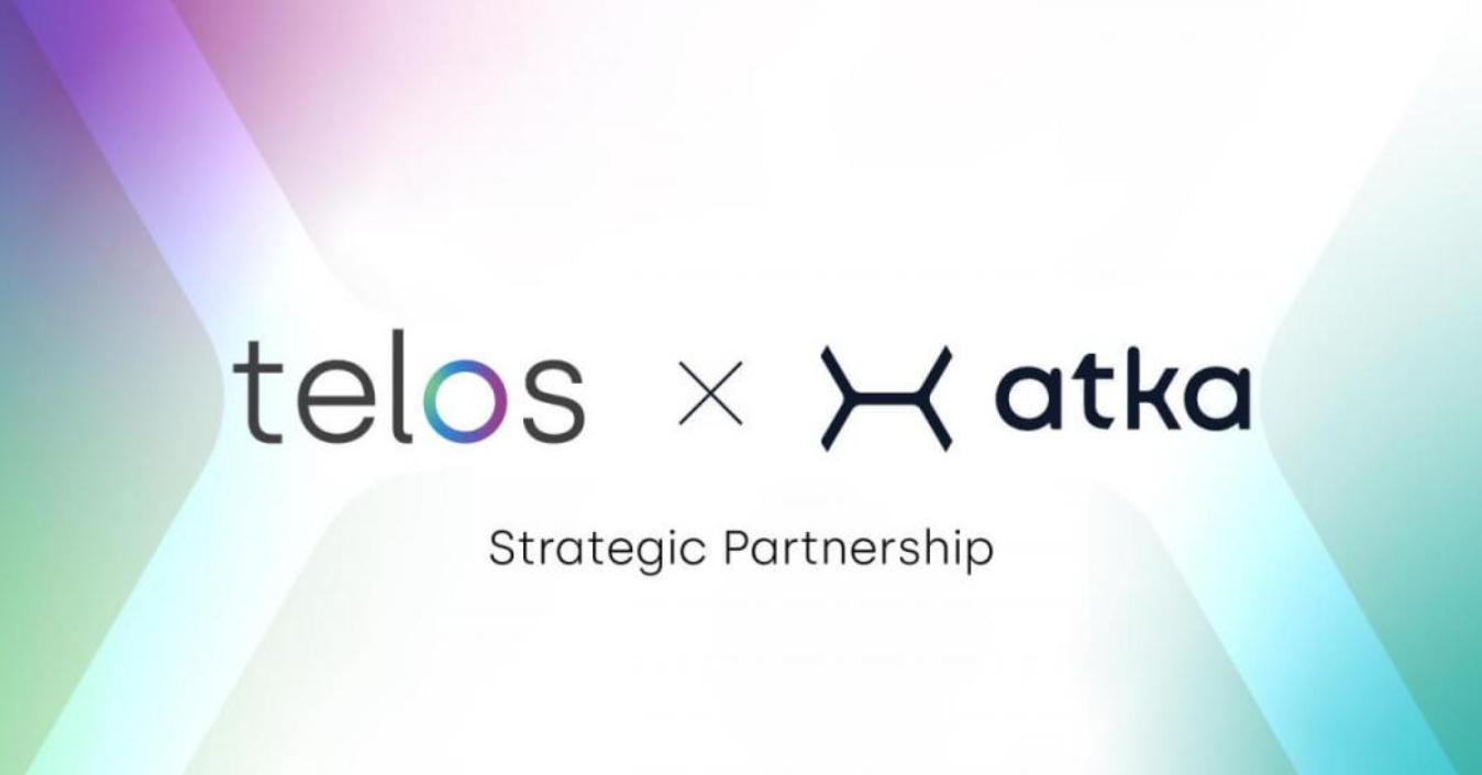 Telos与Web3孵化器Atka宣布战略合作伙伴关系