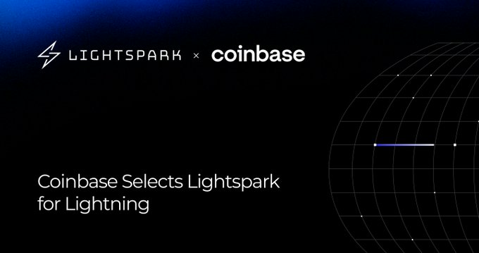 美国最大的加密货币交易所COINBASE将整合比特币闪电网络插图 美国最大的加密货币交易所COINBASE将整合比特币闪电网络