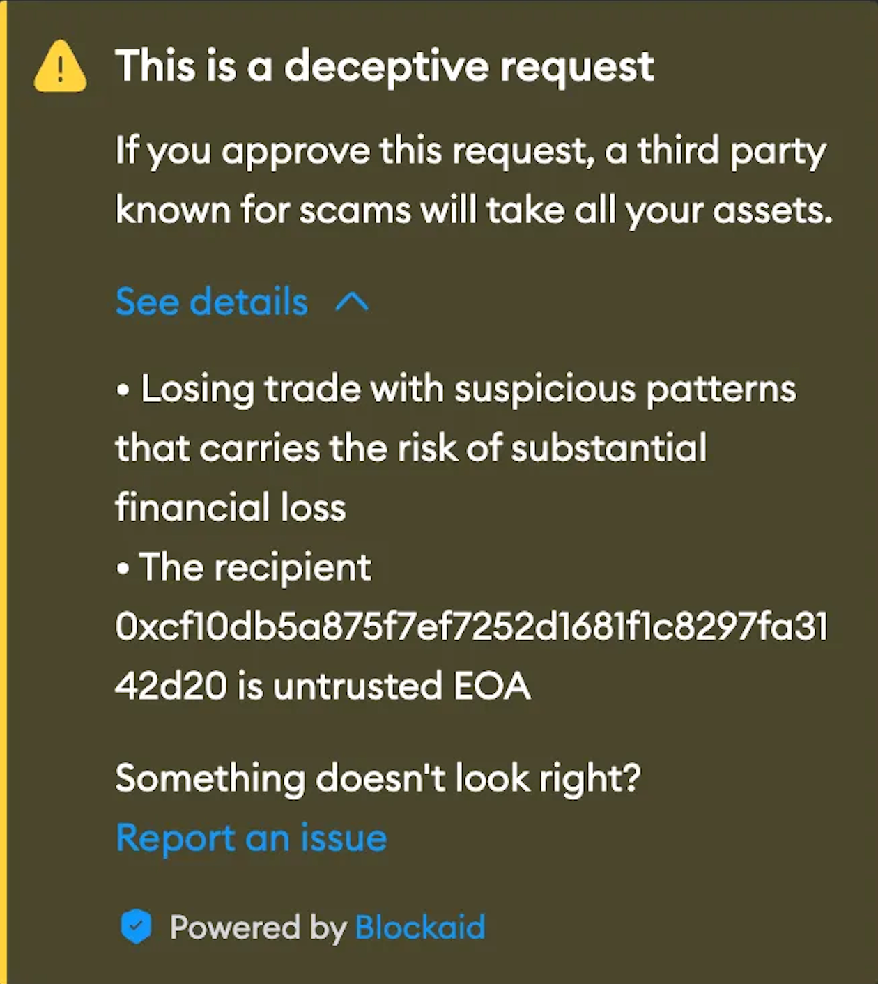 Avalanche Core钱包获得Blockaid安全集成插图 Avalanche Core钱包获得Blockaid安全集成