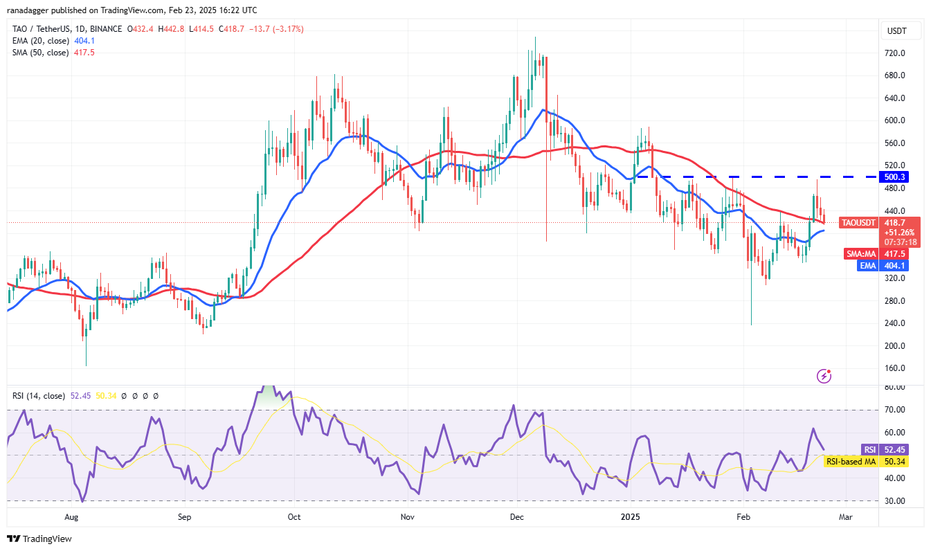 比特币行情缺乏动力，但ETH、BNB、XMR和TAO前景看好